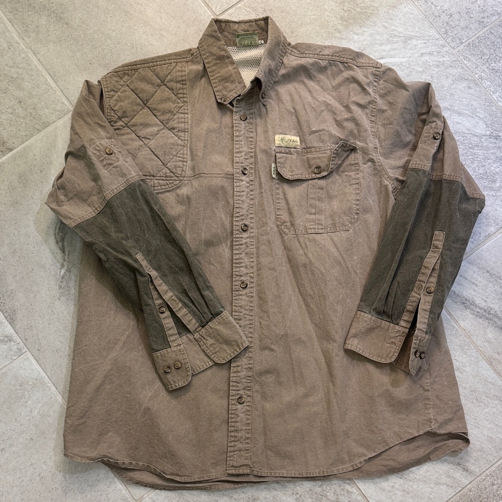 Tag Safari Trail Shirt for Men Long Sleeve